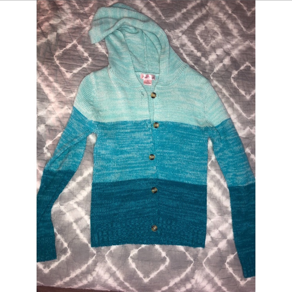 Blue Cardigan